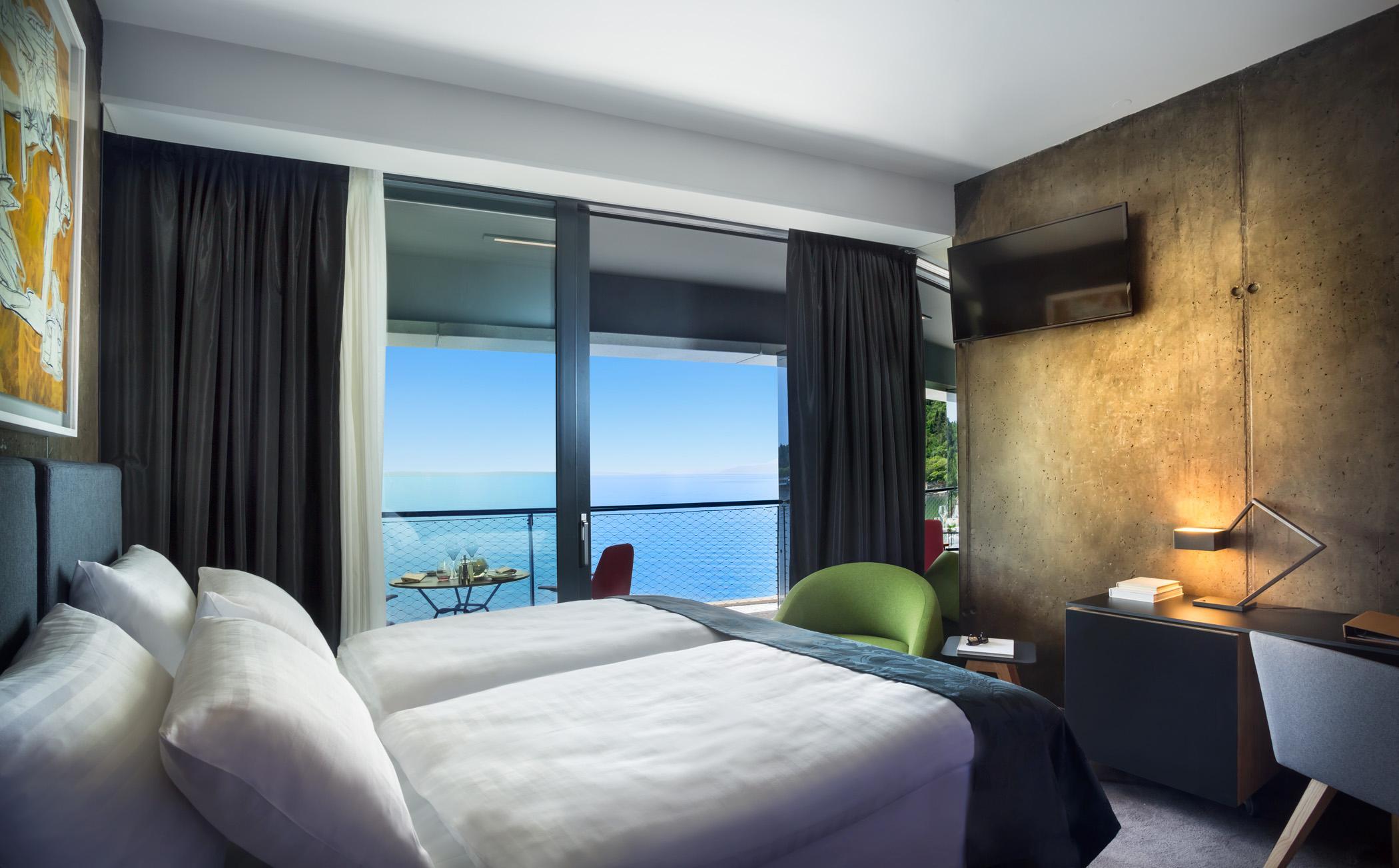 Boutique & Design Hotel Navis - Small Luxury Hotels Of The World Opatija Exterior foto Deluxe room with sea view